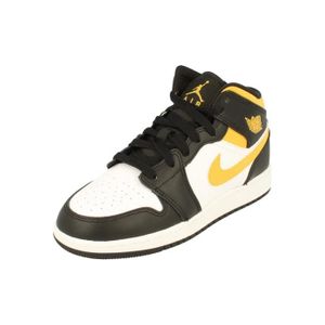 BASKET Baskets Nike Air Jordan 1 Mid GS 554725 - Enfant -