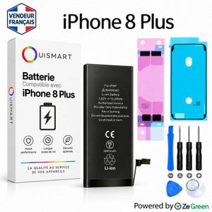 Batterie Pour IPhone SE 2022 (3e Gén) - Kit Avec Joint Noir - Neuf - Compatible A2595 Etc.