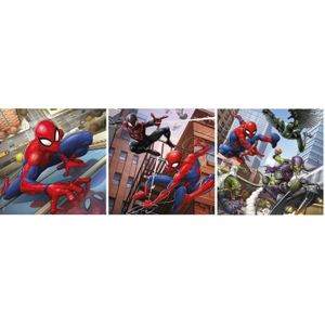 Educa - 2 Puzzles Spiderman 48 Pièces pour Enfants | Puzzle Marvel 2x48 |  Puzzle Enfant +4 Ans Spider-Man (18099)