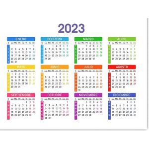 Agenda mensuel 2024 2028: Planificateur de cinq ans avec jours fériés grand  format A4 | 60 mois de janvier 2024 à décembre 2028 | 1 Mois Sur 2 Pages 