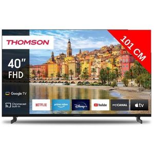 Téléviseur LED THOMSON TV LED Full HD 101 cm 40FG2S14 - Google TV