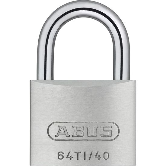 Cadenas Titalium ABUS 64TI/20 - Hauteur de anse 11.5 mm - Corps léger et solide