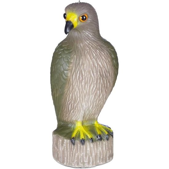 Épouvantail Hibou Rotatif – Pour Effrayer Oiseaux & Pigeons – Résistant Aux Intempéries – Pour Jardin, Potager, Verger - 6