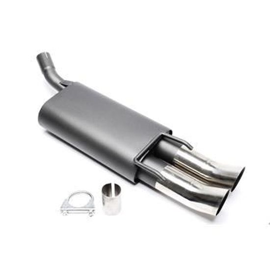 Pot D'échappement Central Pour Opel Corsa D 1.0 (2006-2014) - Neuf - Acier