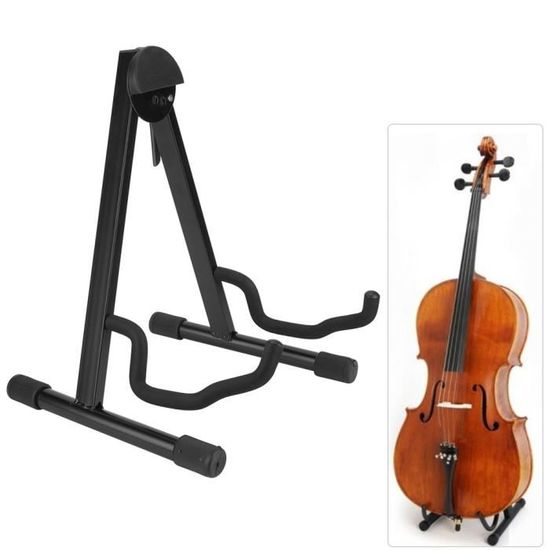 Roonova Support pour violoncelle - Présentoir vertical en bois -  Accessoires pour instruments - Avec goupille de violoncelle : :  Instruments de musique et Sono