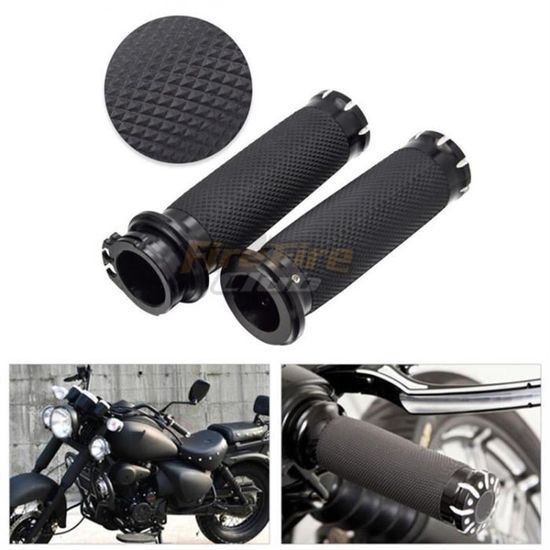 Poignées De Guidon De Moto De 25 Mm - Universelles - Pour
