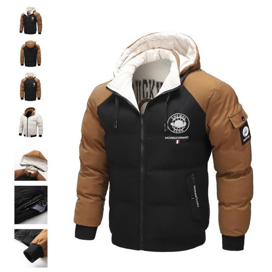 Manteau Long et Ajusté - Ombre - Pour Homme - Noir Noir - Prêt-à-Porter