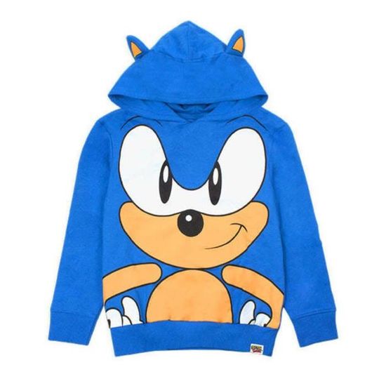 Sweat à Capuche Sonic The Hedgehog 3 – Motif « Hero Trio » Avec Sonic, Tails Et Knuckles
