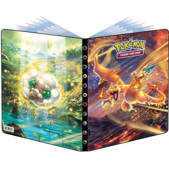 Cahier range-cartes 252 cartes Pokémon Épée et Bouclier - Jouets