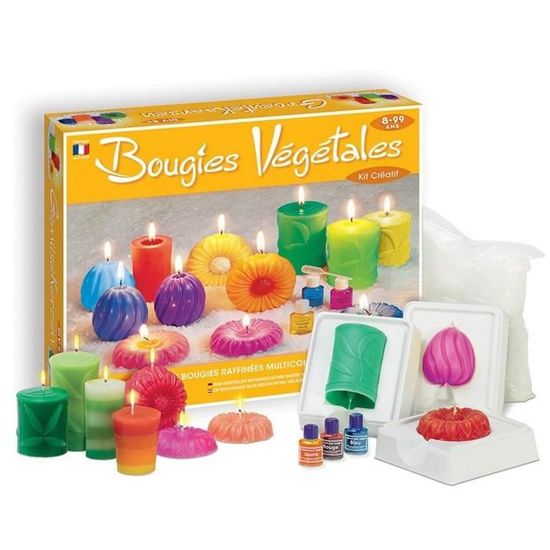 Kits de Fabrication de Bougies pour Enfants - Premium 61 Pièces - Kits de  Bougies DIY pour Adultes Débutants Fait Maison - Cdiscount Beaux-Arts et  Loisirs créatifs