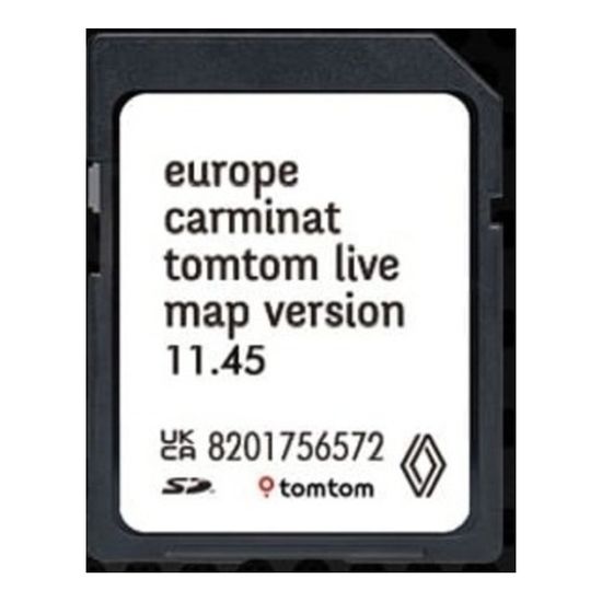 SD-kaart GPS-navigatie - Europa - 2024.A compatibel met Mitsubishi - MMCS W11 W12 (A384