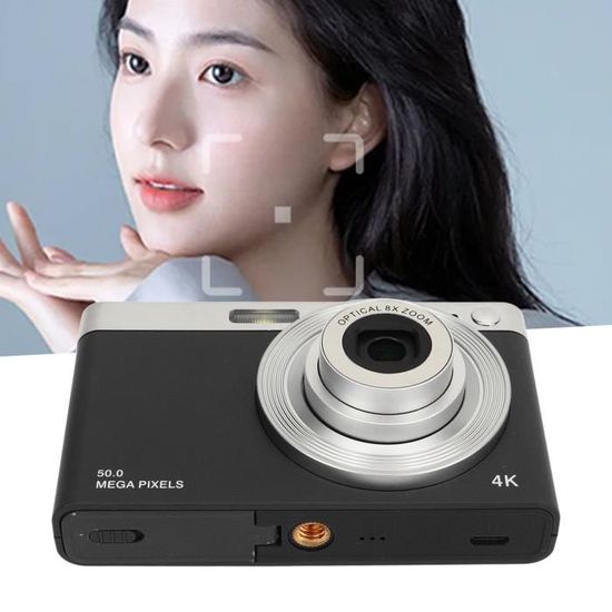 VAHOIALD - Appareil Photo Enfant 44MP 1080P + Carte 32Go - Rose