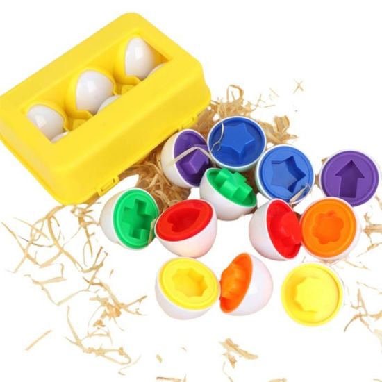 Small Foot – Œufs En Bois Avec Velcro Et Boîte à œufs – Jouet De Rôle Et Accessoire De Magasin – 4 Pièces
