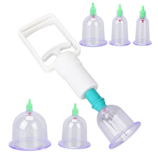 Kit De 24 Tasses De Massage Ventouses Sous Vide - Transparentes, En Plastique, Pour Thérapie Corporelle, Neuf