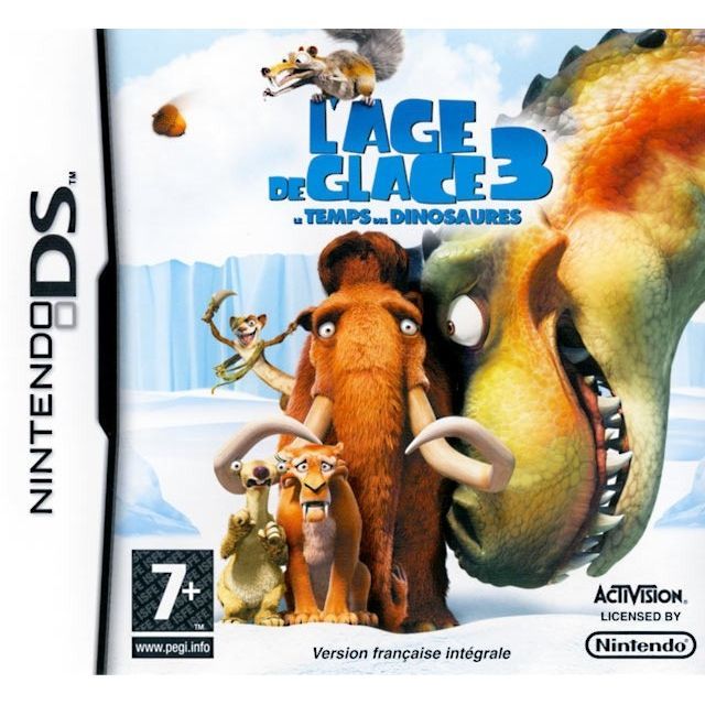 AGE DE GLACE 3 : Le temps des dinosaures / JEU CON