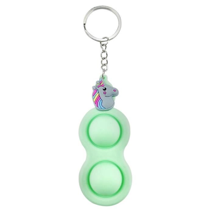 Porte-clés Fidget épineux – Jouet Anti-stress Sensoriel – En PLA, 7x2,5 Cm – Pour Concentration Et Détente - 4