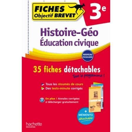 Histoire-Géo Education civique 3e - Cdiscount Librairie