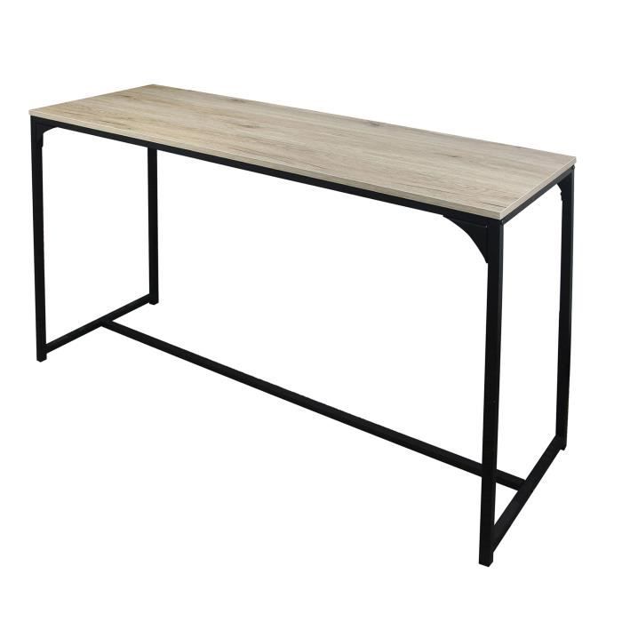 CONSOLE BOIS CLAIR 120X39X79CM - LOVE
