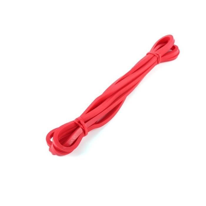 Résistance élastique Fitness Caoutchouc Disponible Latex De Musculation Formation Caoutchouc Boucle - Modèle: Rouge - HSJSTLDC04675
