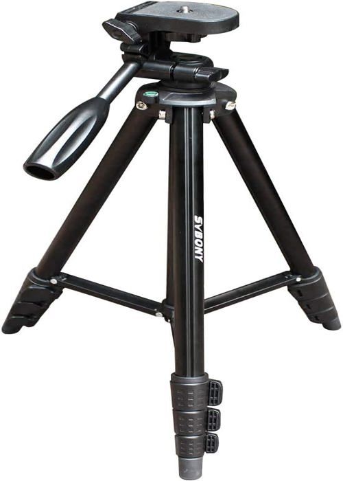 Svbony SV101 Trépied de Voyage Portable Trépied Antidérapant avec Sac de Transport pour Digitale SLR Caméra Vidéo Spotting Scope