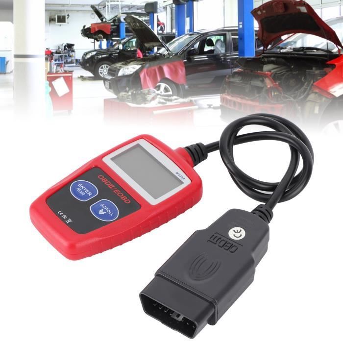 Scanner de diagnostic de moteur de voiture OBD2 détecteur de défaut écran LCD MS309-DUO
