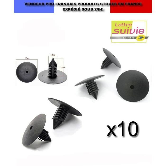 RENAULT X10 CLIPS PARE BOUE CLIO KANGOO LAGUNA MEGANE SCENIC TRAFIC 7703077225