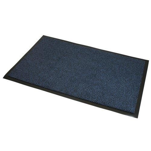 JVL - Tapis de sol robuste, bleu, 80 x 140 cm