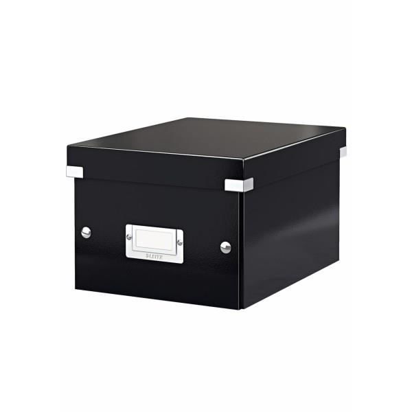 LEITZ Boîte de Rangement Click & Store A5 Noir