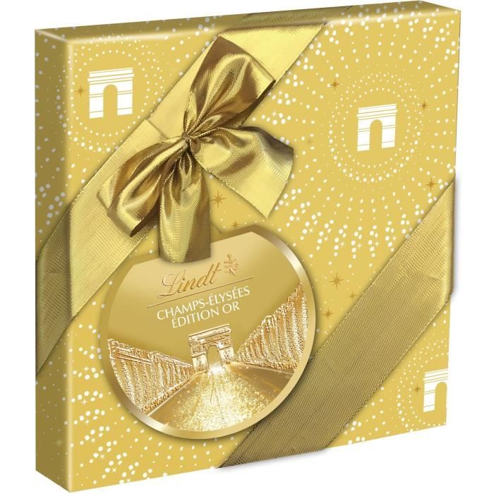 LINDT & SPRÜNGLI Champs-Elysées Edition Or Boîte cadeau - 237 g