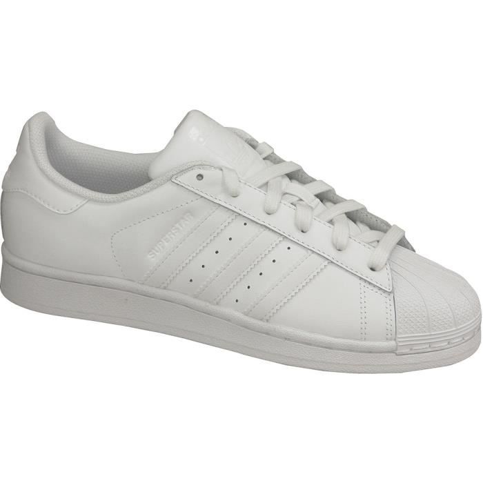 Adidas Superstar Junior Foundation B23641-Blanc-