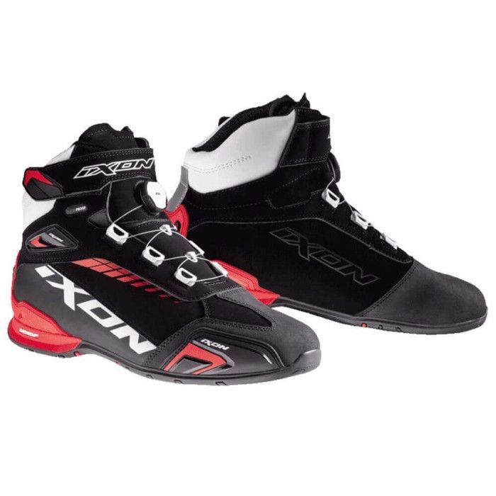 BASKET IXON BULL WP NOIR BLANC ROUGE