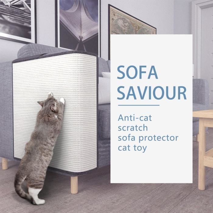 Griffoir à chat de Canapé Grattoir à chat protection de meuble de sofa jouet de chat - gauche