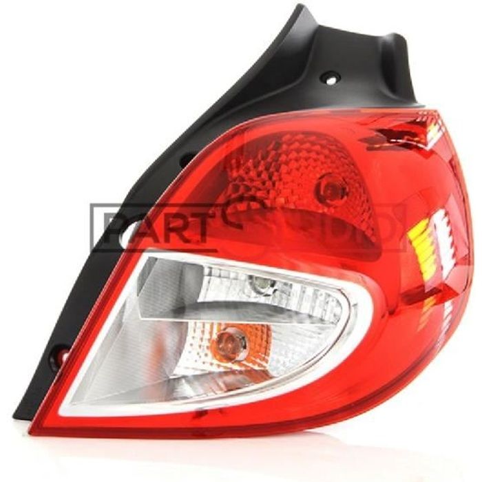 Optique feu arrière droit d origine passager Renault Clio 3 III depuis 04/09 PHARES - FEUX - REPETITEUR LATERAL - CLIGNOTANTS -