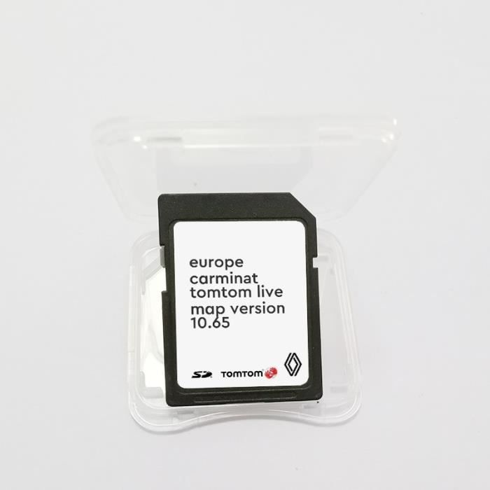 Carte SD GPS Europe 2021 - 10.65 - Renault TomTom Live