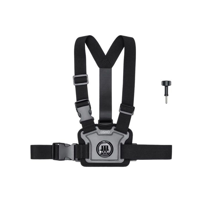 Harnais de poitrine de luxe monobloc diplomate noir, anatomique X full, KB