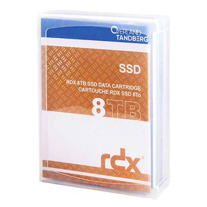 Cartouche RDX - TANDBERG - 8887-RDX - 8 To - Service de remplacement avancé 3 ans - SSD