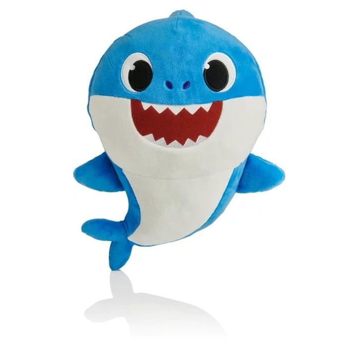 Peluche Bébé Requin 43 Cm - Bleu - Marque Aldi - Bon état