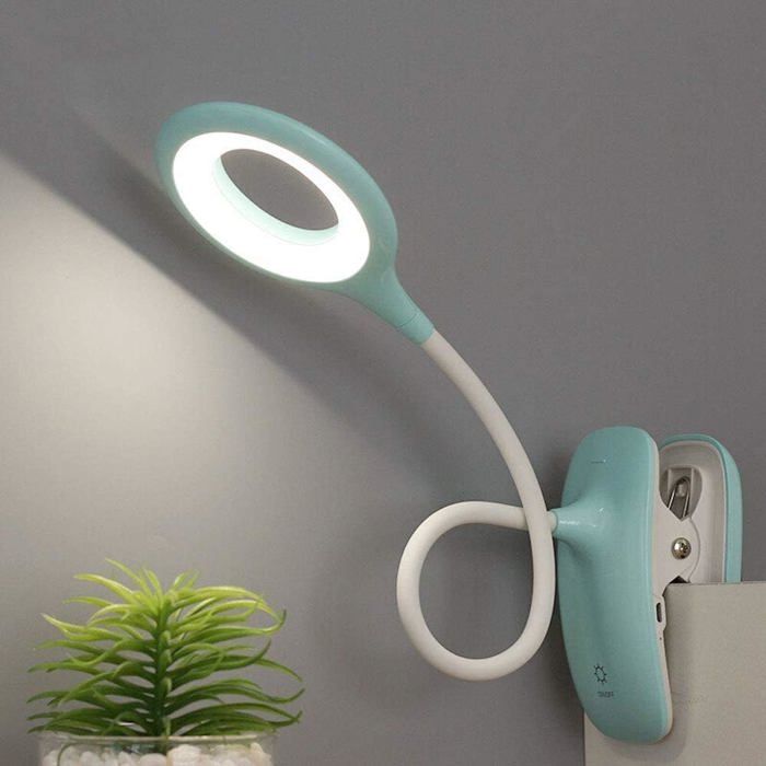 Lampe De Table Led 3In1 Lampe De Chevet Flexible Usb Ou À