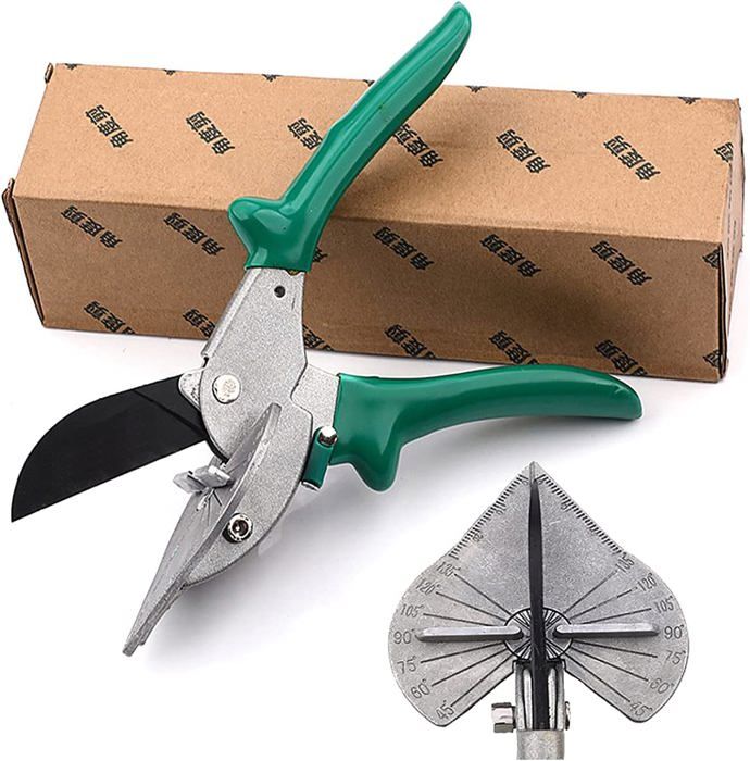 Cisaille pneumatique en métal 2-Blade Ciseaux pneumatiques pour découpe de feuilles en acier inoxydable, outils industriels de coupe à air pour fer