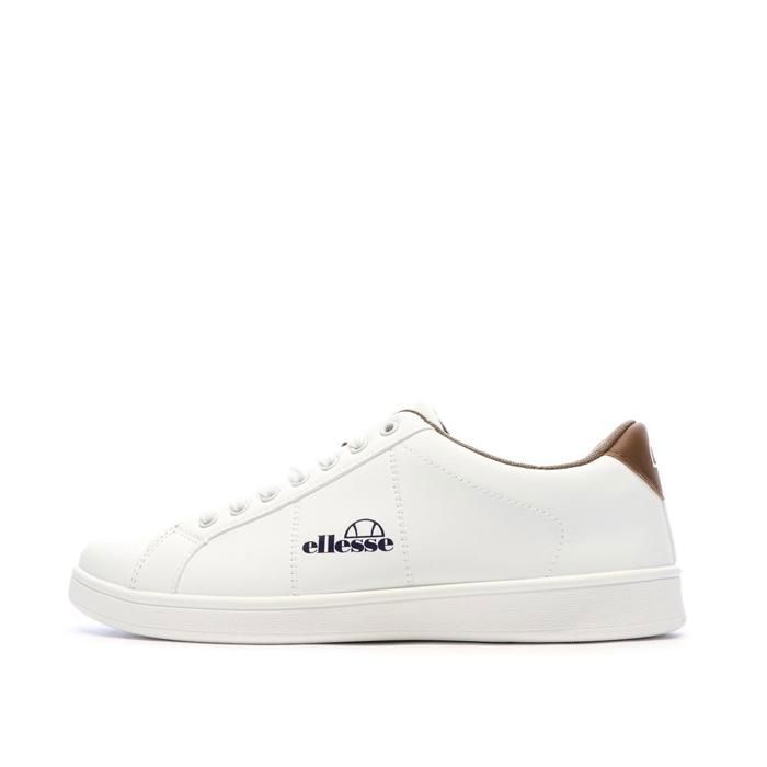 Ellesse Baskets Blanches/Marrons Homme Ellesse Defender