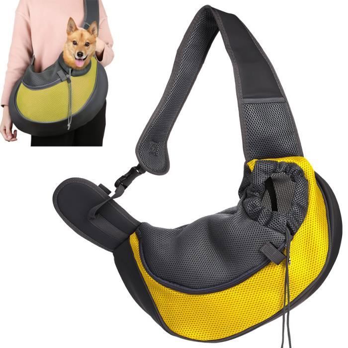 Sac de Transport pour Chien Chat Petit Domestique paule main Sac Bandoulire pour Animaux Compagnie Jusqu 5 kg Transporteur