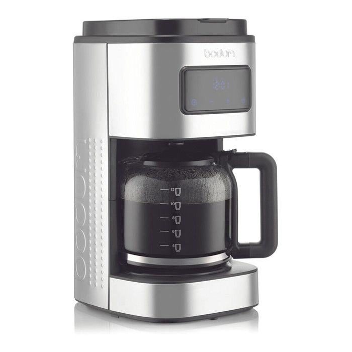 Cafetière électrique programmable Bodum Bistro Filtre permanent 12 tasses 1 5 - vue 2