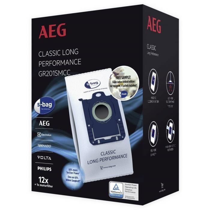 AEG GR201SMCCSac daspirateur900 168 824