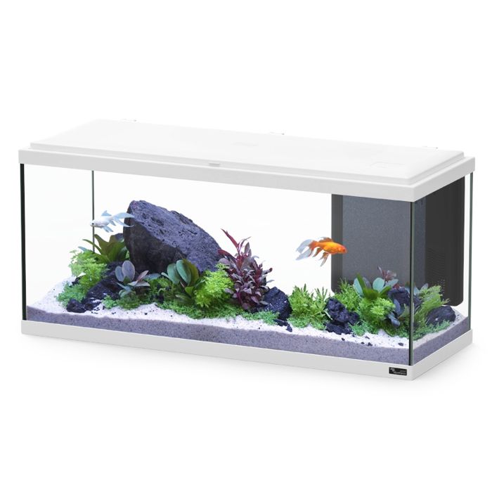 Meilleurs prix pour Aquarium poisson Explorer Amsterdam Bio 85L blanc - Aquatlantis Blanc