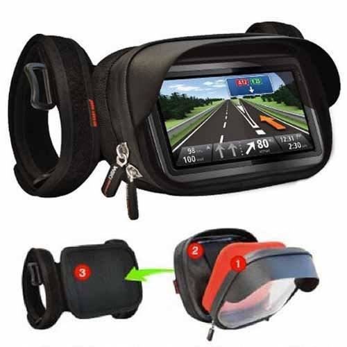 So Easy Rider Smartphone GPS Moto Bicyclette Support Coque Étanche