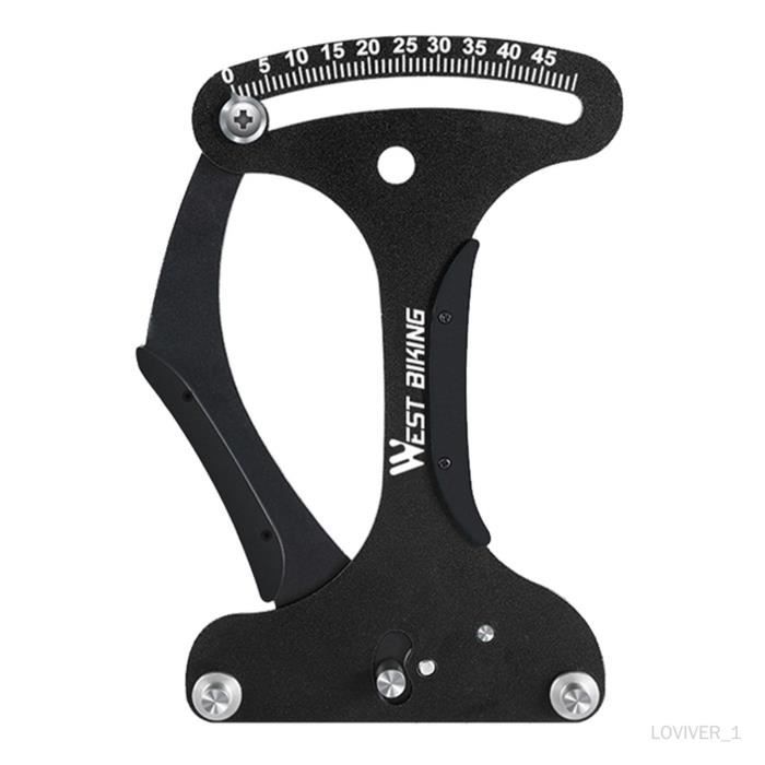 Tensiomètre de rayons de vélo, outil de mesure, outil de réparation de roues objet decoratif