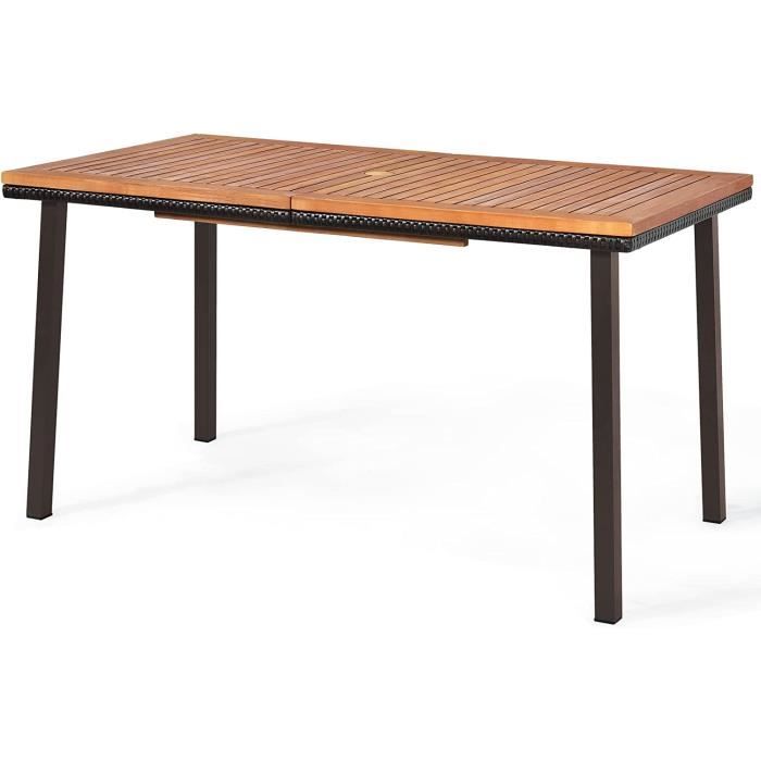 Mangeoire à écureuils En Bois Avec Parapluie - Table De Pique-nique - Pour Jardin Ou Forêt