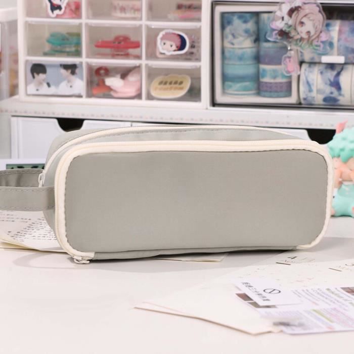 Trousse À Crayons, Sac À Crayons Grande Capacité De Papeterie, Trousse