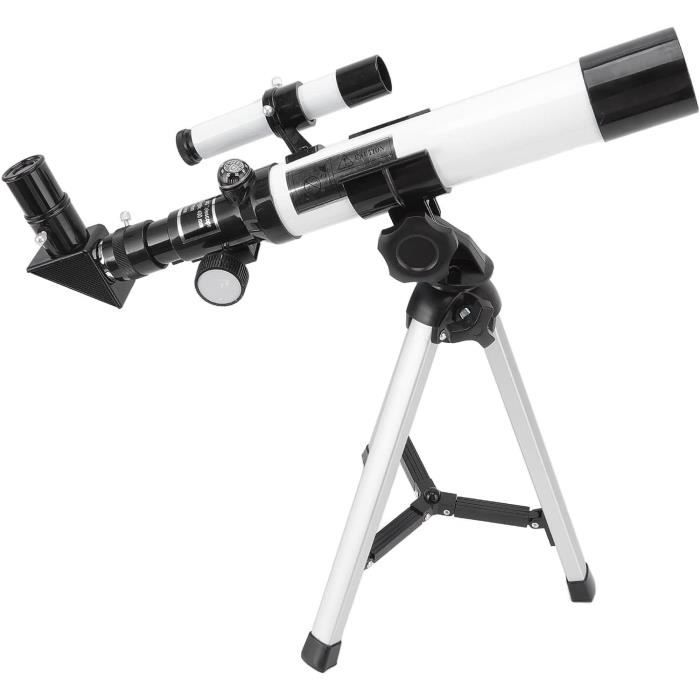 Télescope pour enfants et adultes débutants - Télescope réfracteur d'ouverture pour observer les Télescope pour enfants et adultes débutants - Télescope réfracteur d'ouverture pour observer les