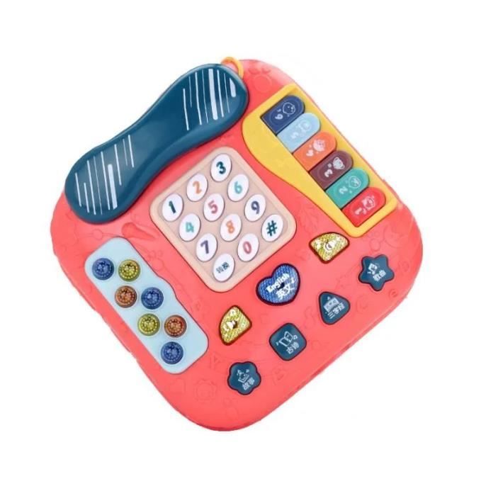 Ma Voiture Téléphone Multi-activités - Jouet Bebe 9 10 11 12 Mois，Jouet  Enfant 1 2 3 4 Ans Garcon Fille - Cdiscount Jeux - Jouets